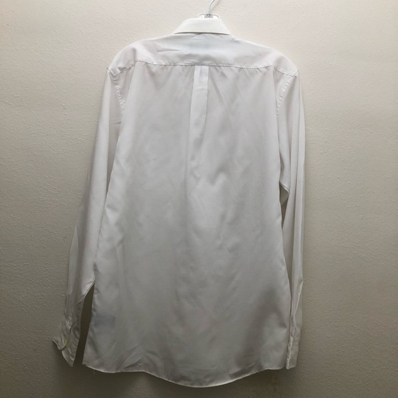 Pacewear White Button Down Dress Shirt Wrinkle Resistant Men's Size:15.5 {34/35} - Picture 2 of 6